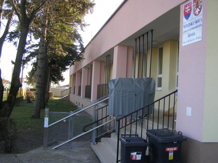 aterská škola po rekonštrukcii